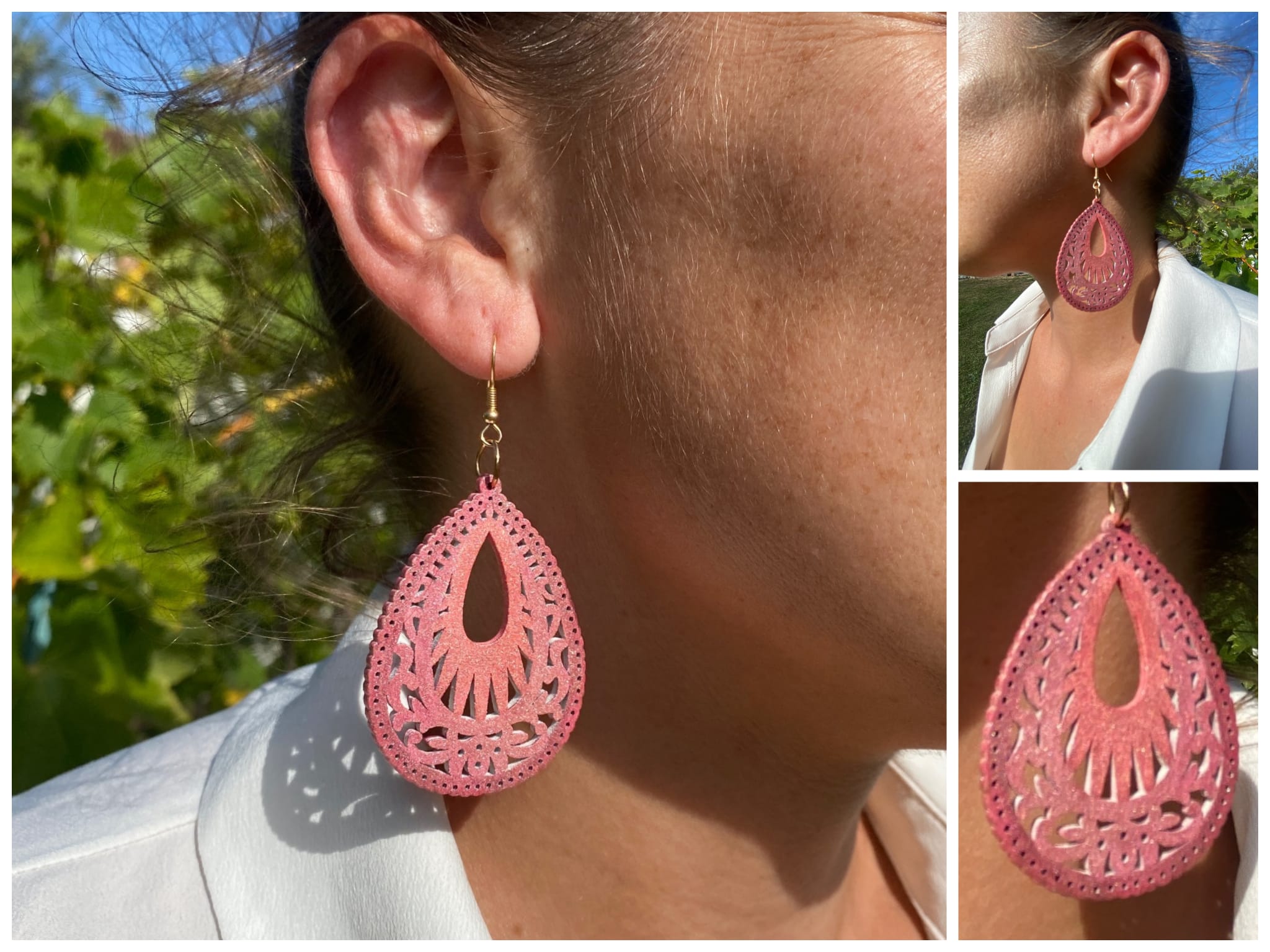 Boucles d'oreilles Hadar – Image 3